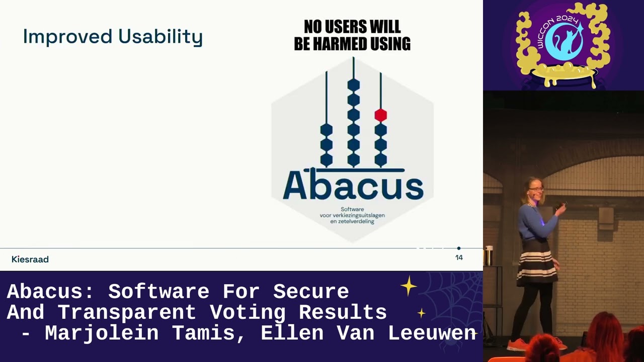 Abacus: Software For Secure And Transparent Voting Results - Marjolein Tamis and Ellen Van Leeuwen