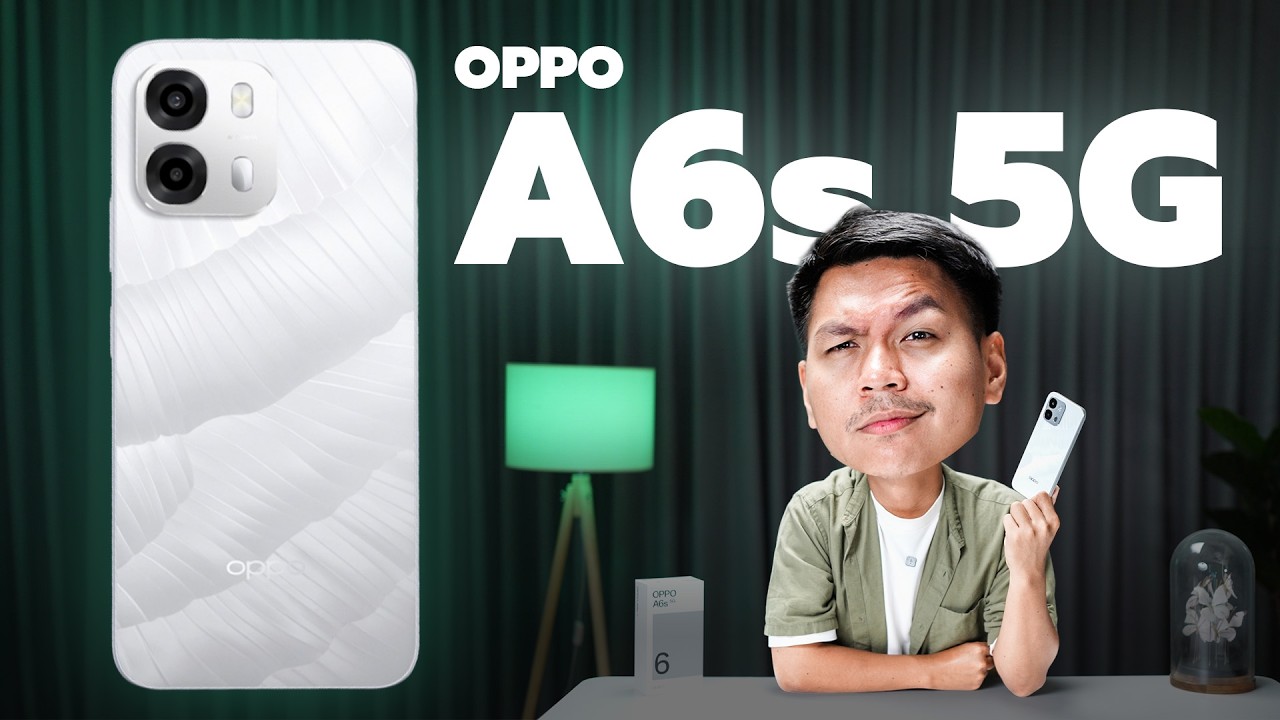 รีวิว OPPO A6s 5G - ดีไซน์แจ่ม แบตใหญ่7,000mAh. ชาร์จไว 80W SUPERVOOC