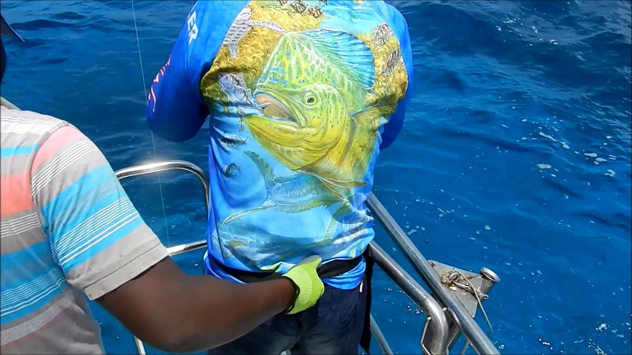 Game fishing in Pemba , Mozambique.