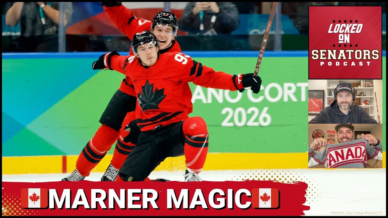 CLUTCH Mitch Marner Sends Canada Into Semis At 2026 Olympics + Top-10 Sens Prospects Ranking (3-1)