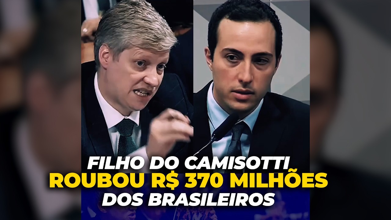 ROUBOU R$ 370 milhões e AINDA o povo brasileiro precisa pagar sua passagem aérea???