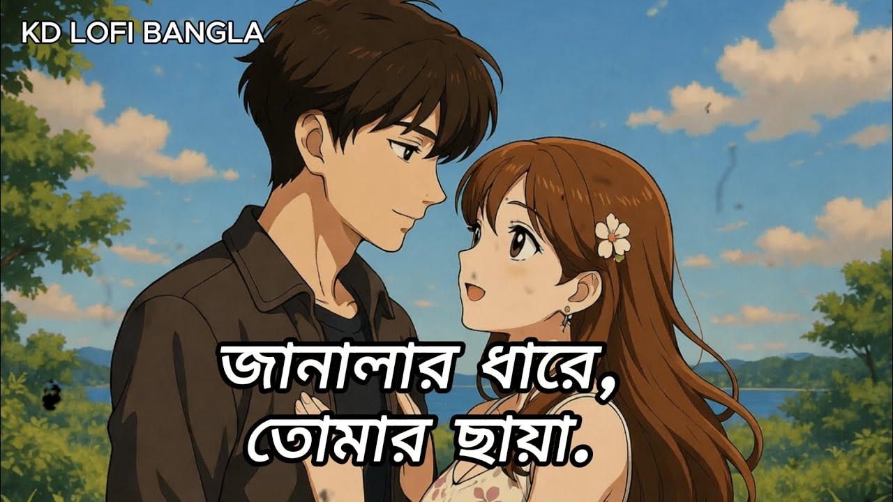 জানালার ধারে তোমার ছায়া | Bangla Sad Lofi | Very Emotional Heartbreak Song | KD Lofi Bangla