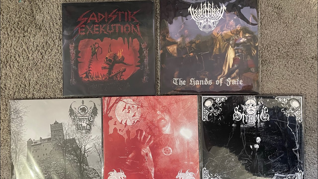BLACK METAL ONLY VINYL UPDATE