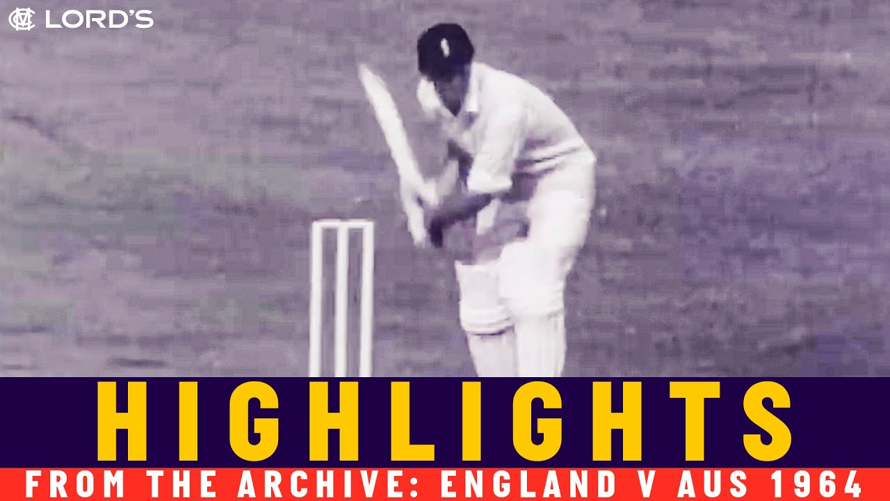 Intriguing 1960s Ashes Highlights! | England vs Australia 1964 | Lord's