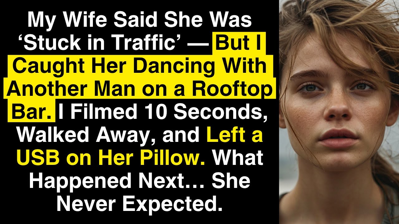 She Said She Was Stuck In Traffic — I Filmed Her Dancing With Another Man