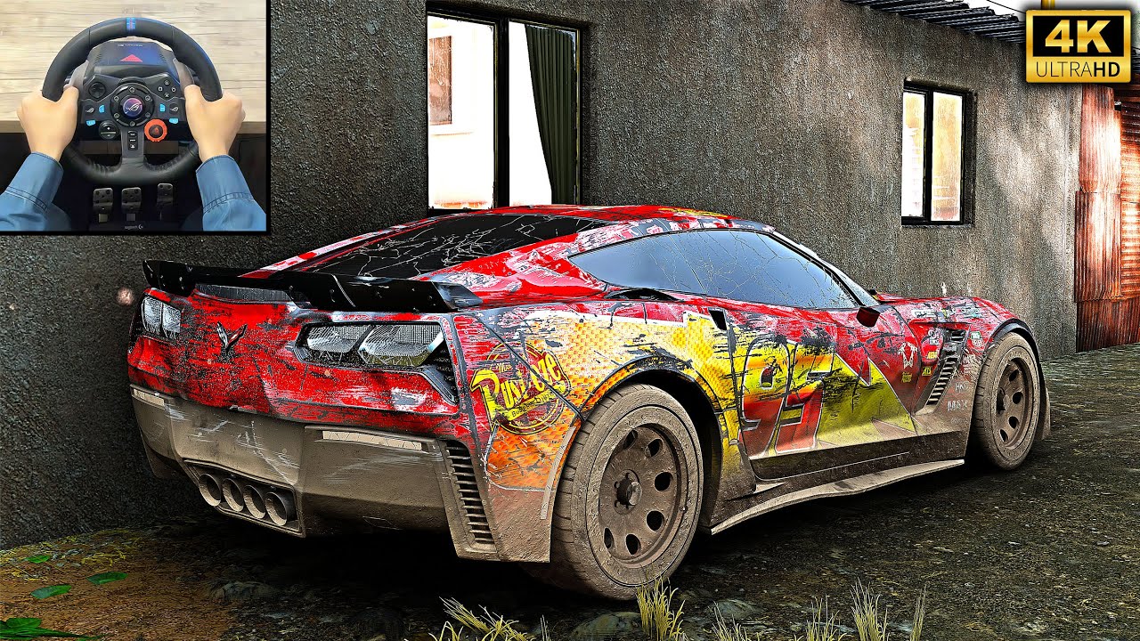 Lightning McQueen Reborn | Forza Horizon 5 Rebuilding | Logitech g29 gameplay