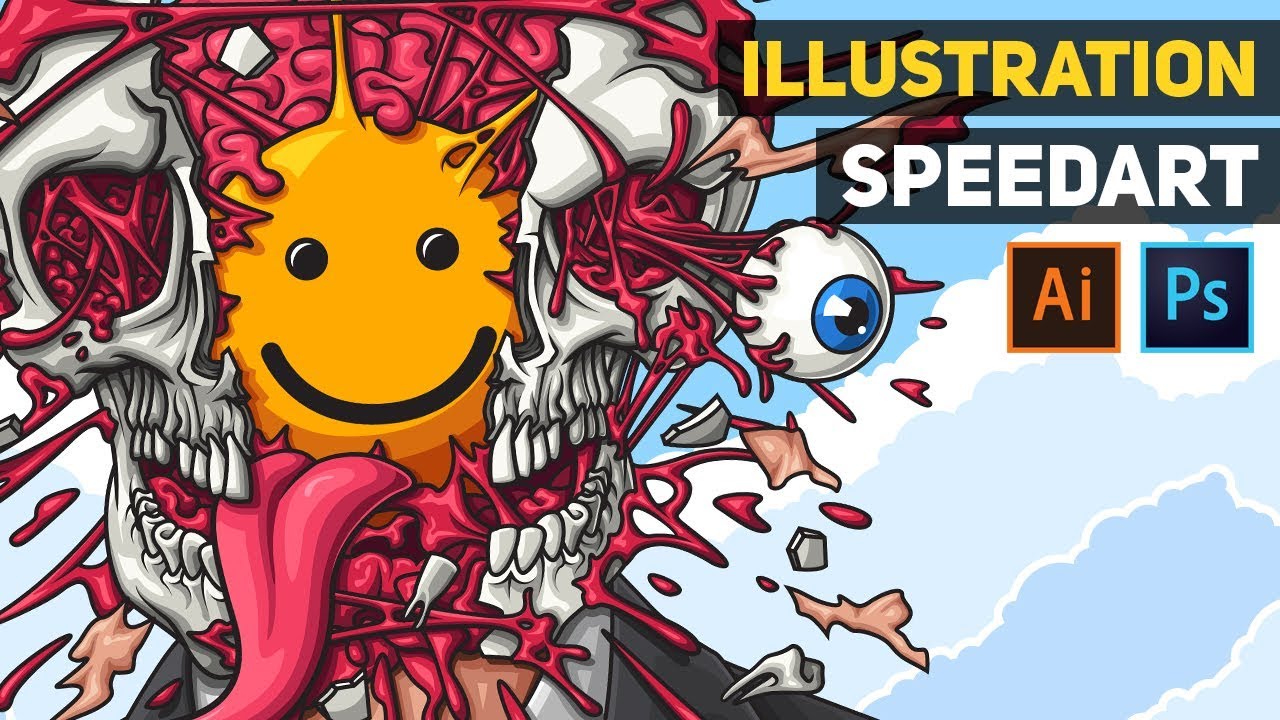 Mind blown - Illustration (Speed Art)
