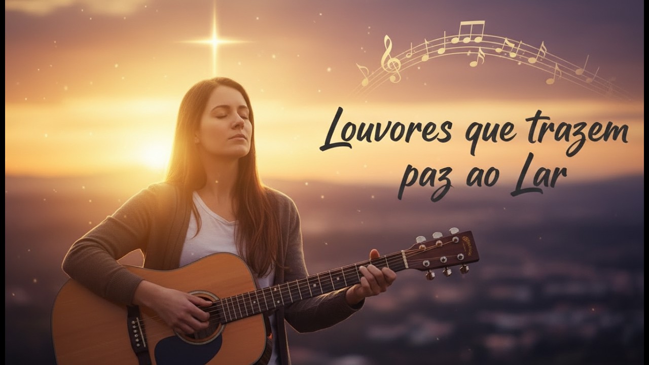 🔥7 Louvores para Acalmar a ALMA e Trazer Paz ao LAR