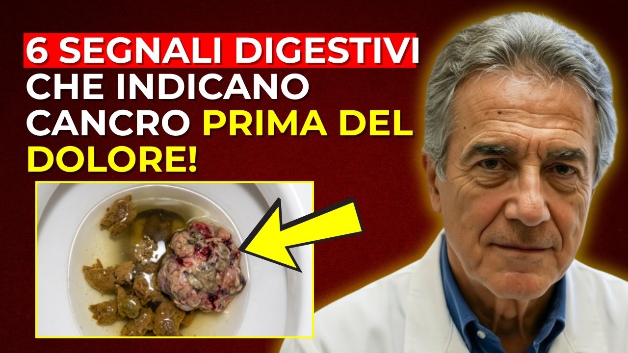 6 sintomi digestivi che potrebbero indicare la presenza di un tumore anche prima della comparsa del