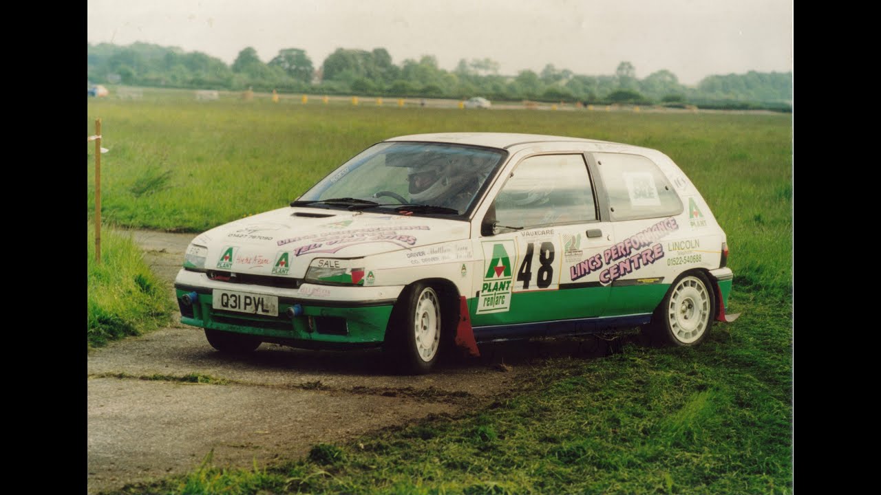 Renault Clio 1.8 16v Swinderby stages rally