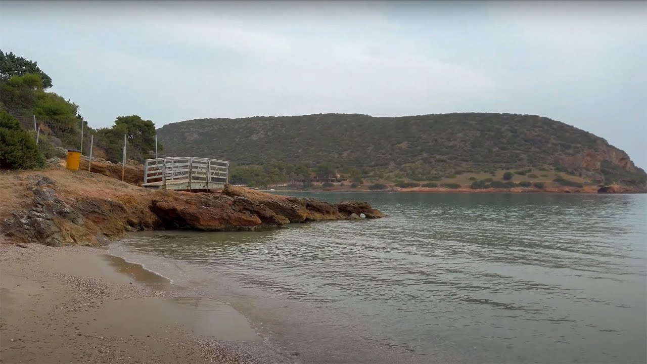 #216 Avlaki beach walk (Porto Rafti) in Athens, Greece