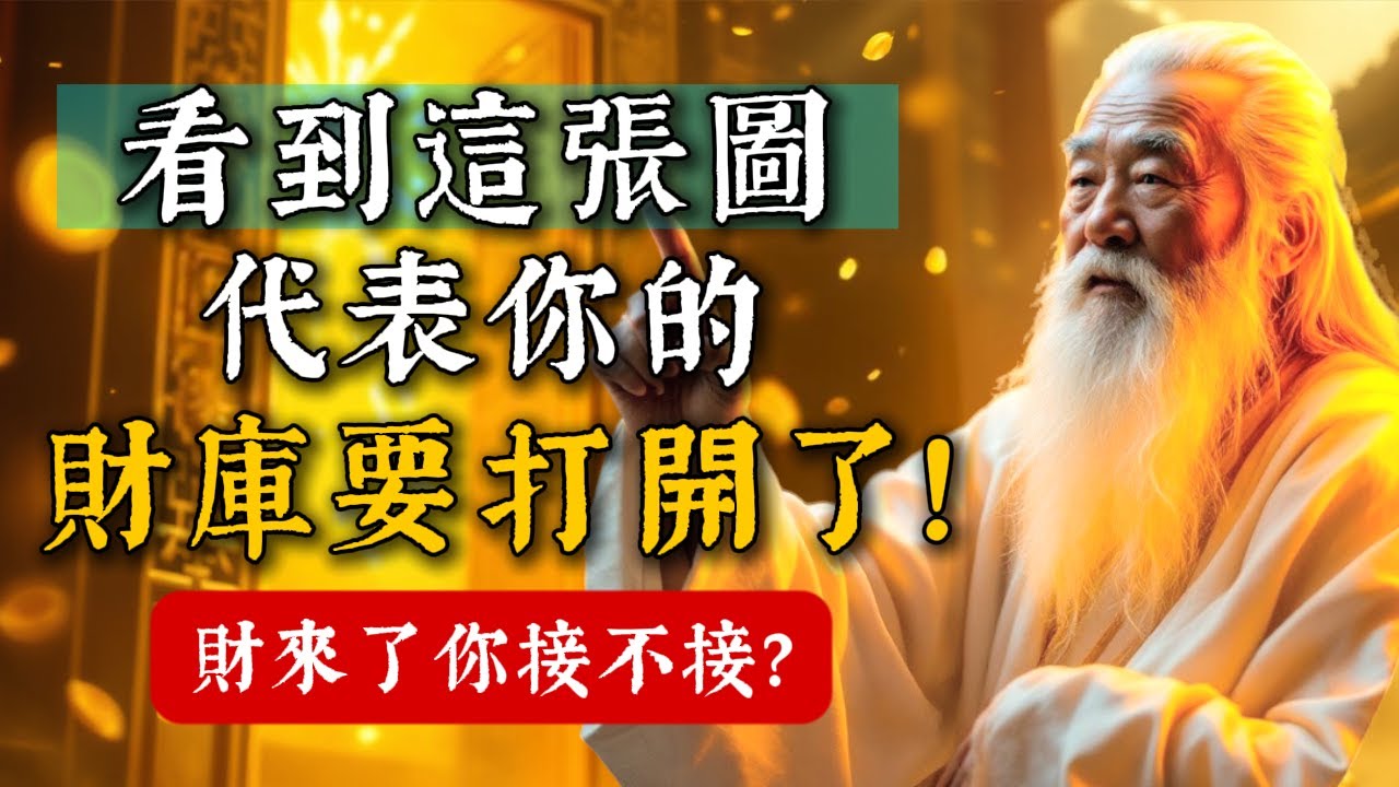 這個影片終於找到了你！財來了你接不接？錢是有靈性的，你越懂它，它越找你。
