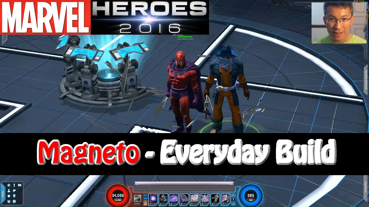 Marvel Heroes Magneto Everyday Build (Endgame Area/Bleed Guide)