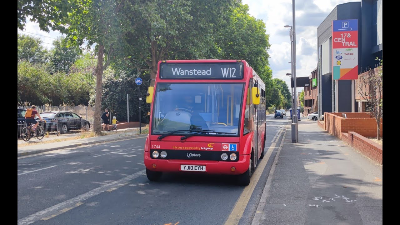 A ride on an Optare Solo through Walthamstow - 01/08/2022