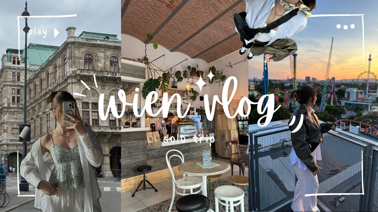 SOLO TRAVEL VLOG - Meine Reise nach Wien!!