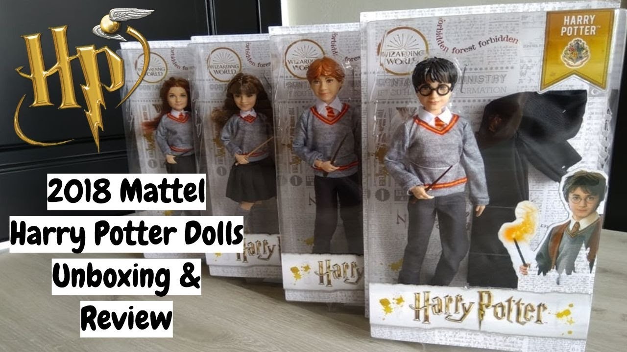NEW 2018 Mattel Harry Potter Dolls - Unboxing & Review | Bratzpowergirl
