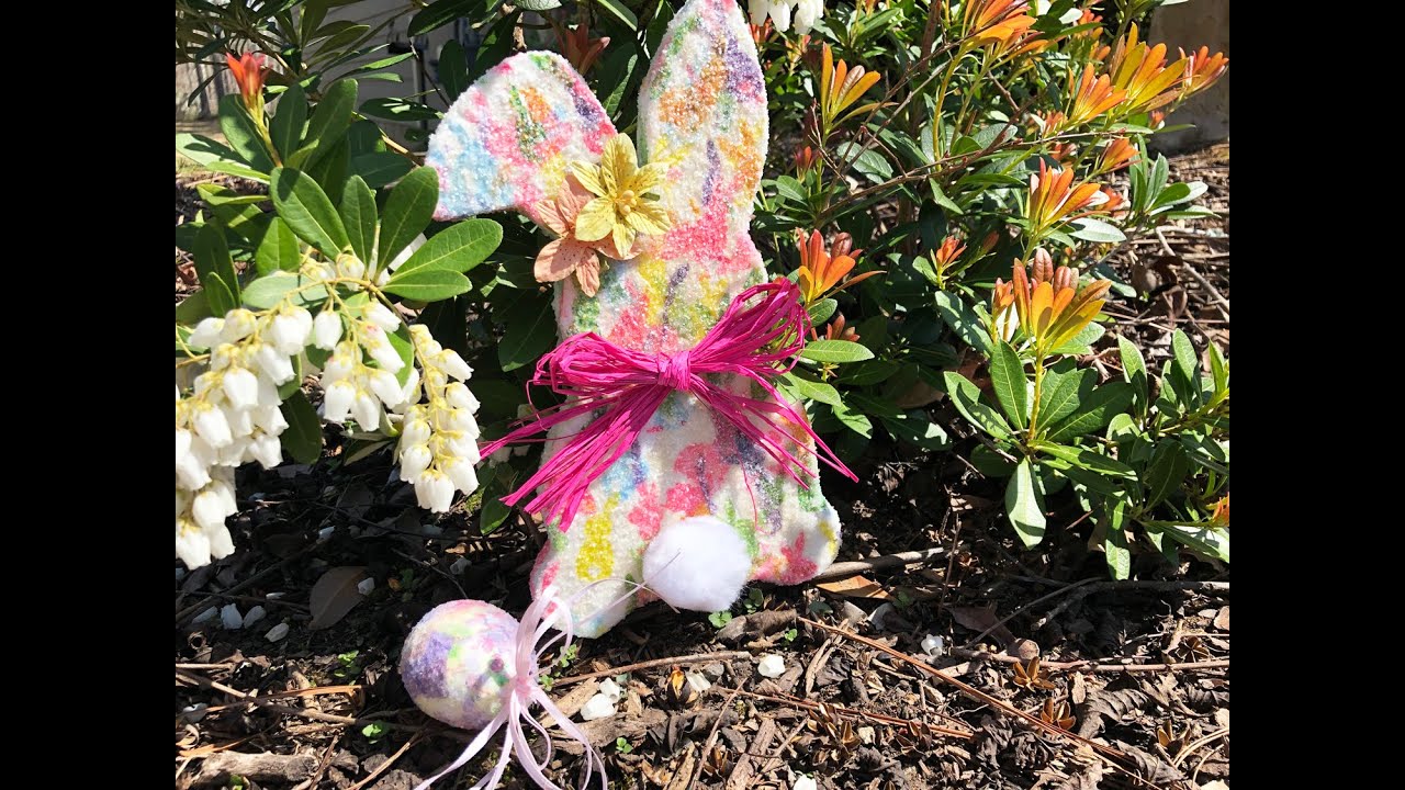 Decoupage Bunny DIY