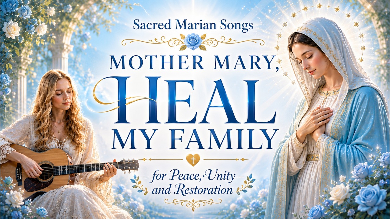 Mother Mary, Heal My Family 🌹 Sacred Marian Songs for Peace, Unity and Restoration | Catholic Music