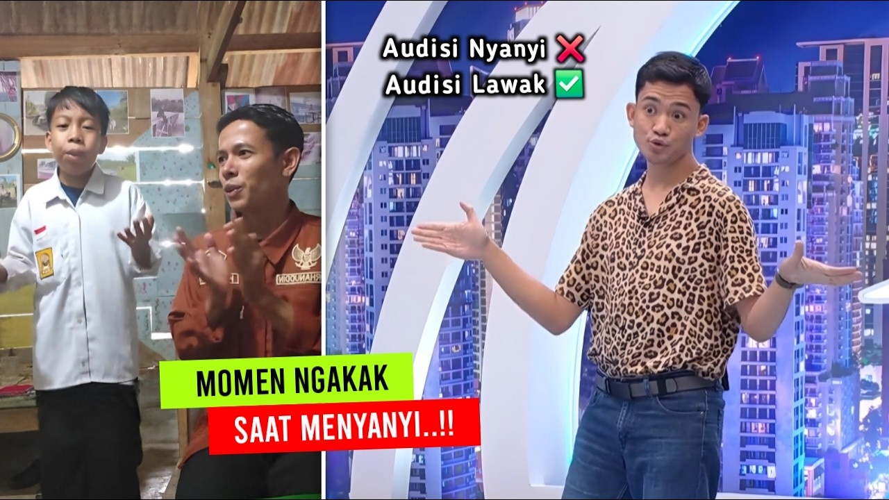 Salah Ikut Audisi.!! Inilah Deretan Momen KOCAK Saat MENYANYI