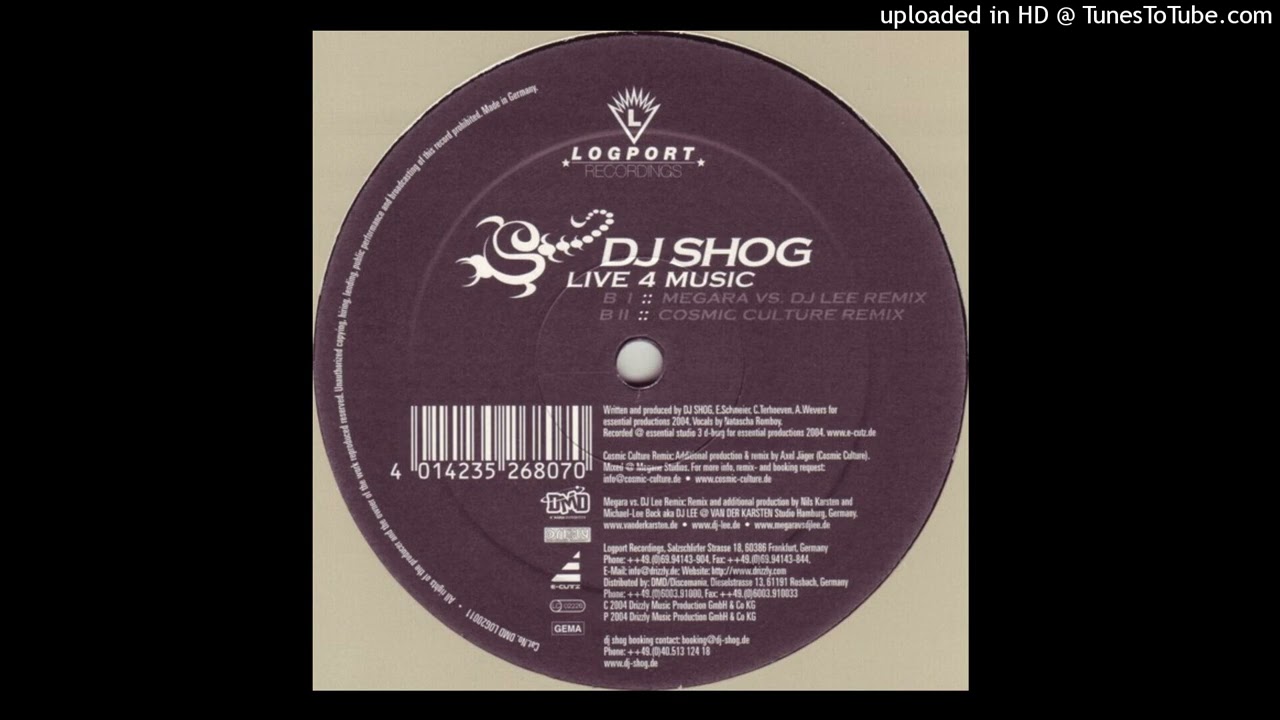 DJ Shog – Live 4 Music (Megara Vs. DJ Lee Remix)