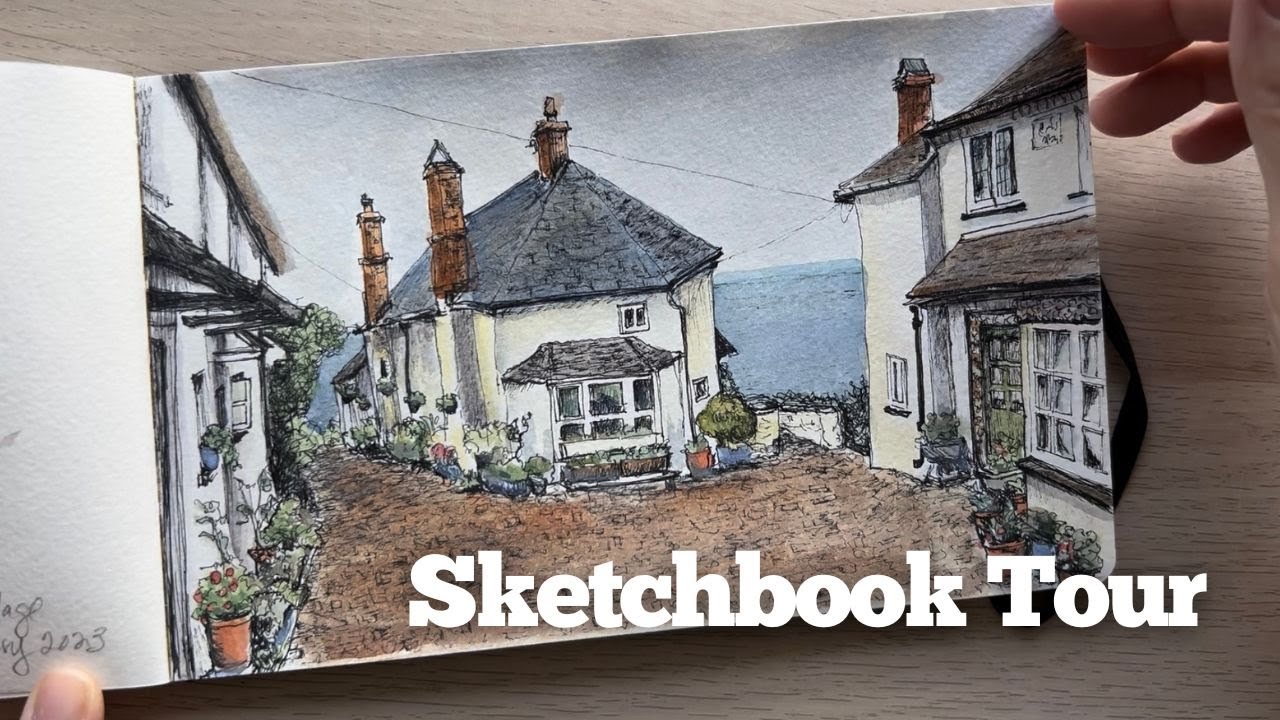 MY FIRST SKETCHBOOK || Coffee Chat & Tour