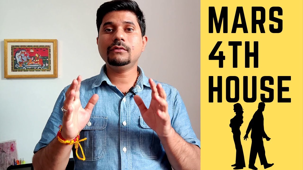 Mars in 4th House in Vedic Astrology