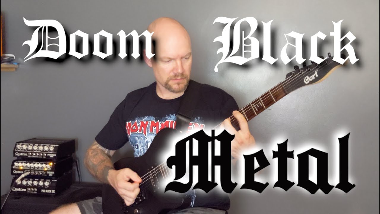 Doom Black Metal - Cort M-Jet Guitar