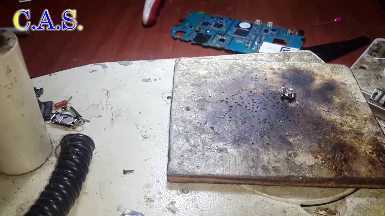 Замена USB Galaxy S duos S7562