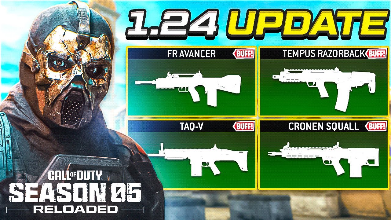 NEW MW2 1.24 Update CHANGES EVERYTHING in Season 5 Reloaded! (NEW Weapon Balance) - Modern Warfare 2