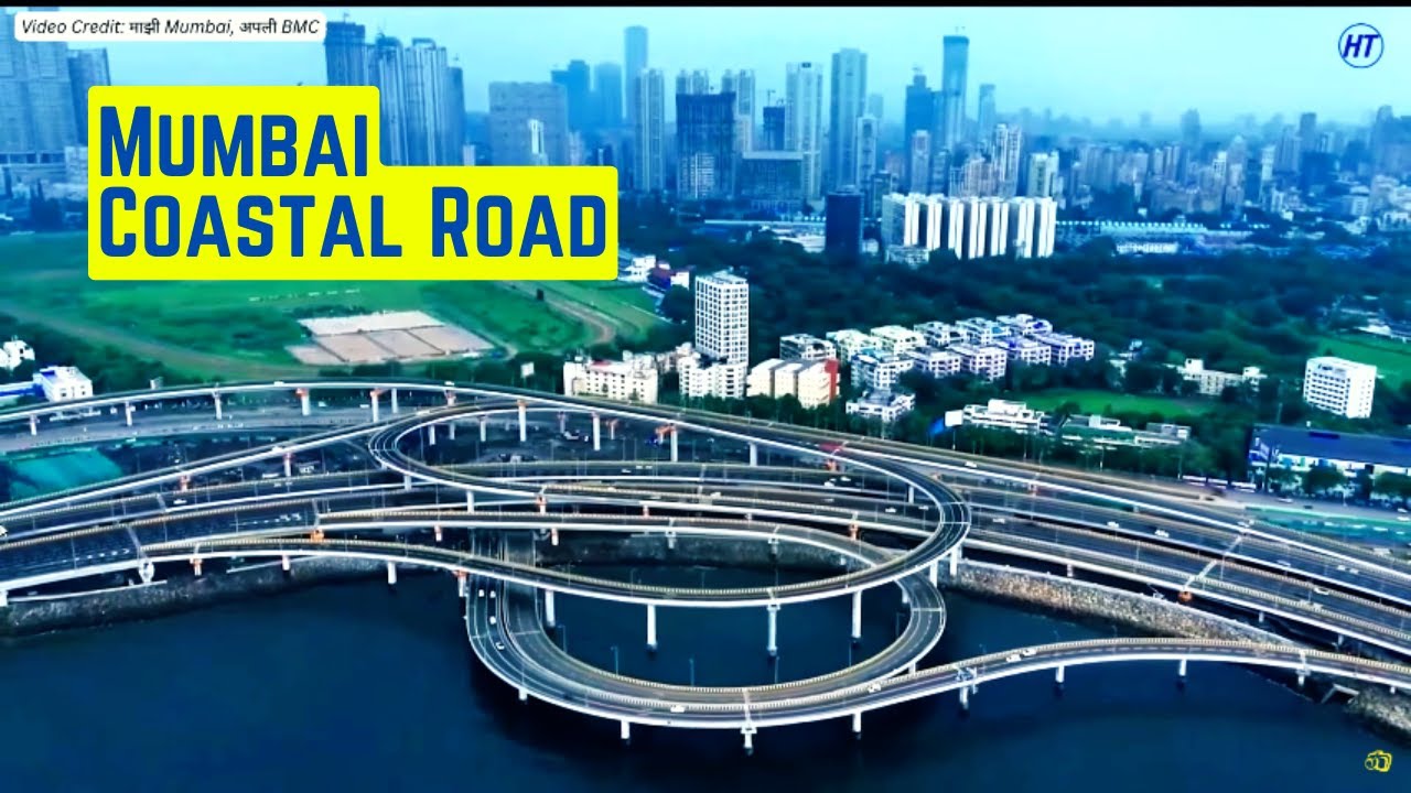 Mumbai Coastal Road India | Undersea Tunnel Drive & Aerial Views | Infrastructure Tour