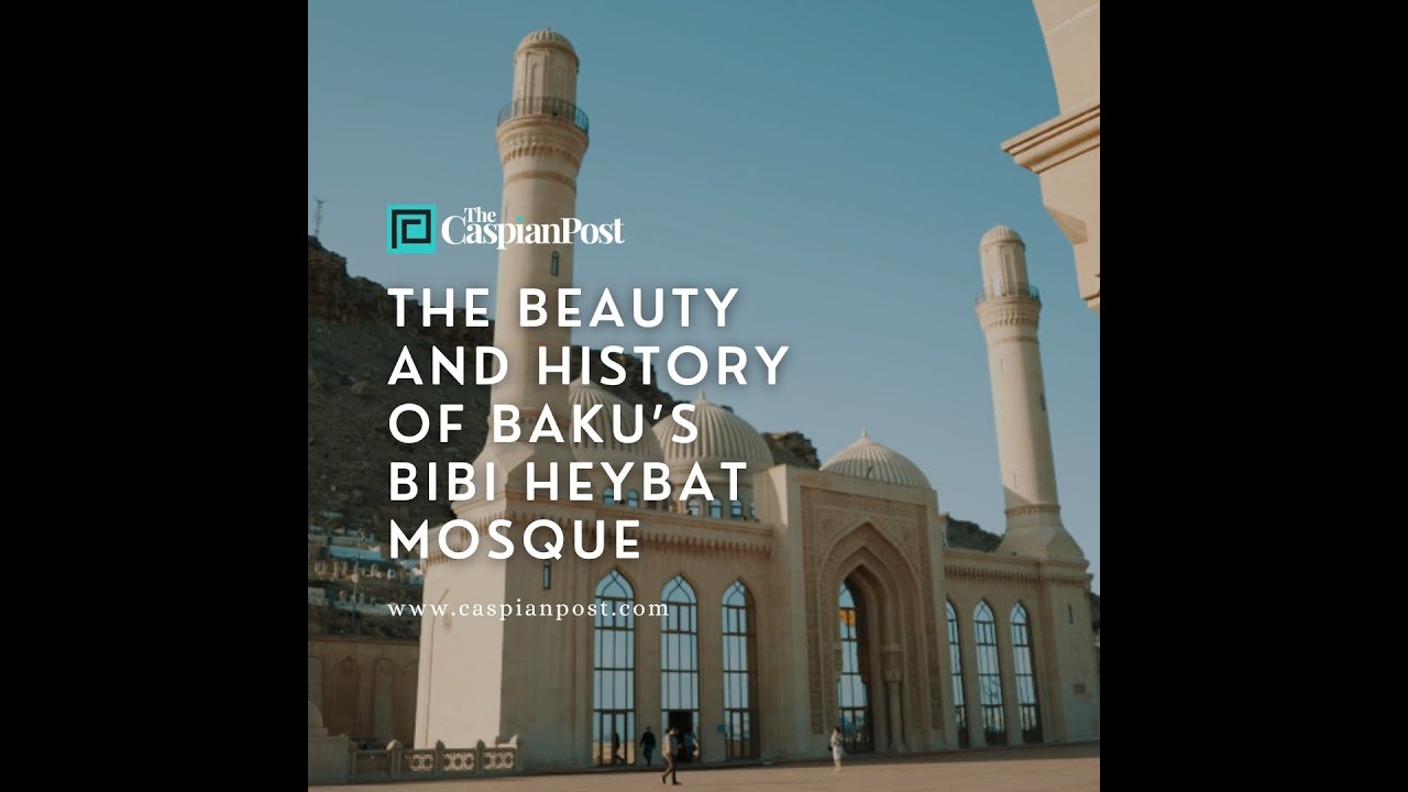 Arzu Jaeed visits #Baku&rsquo;s magnificent Bibi Heybat&nbsp;#mosque