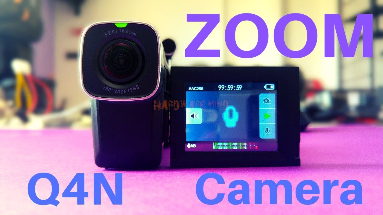Unboxing e test Zoom Q4N Video Camera