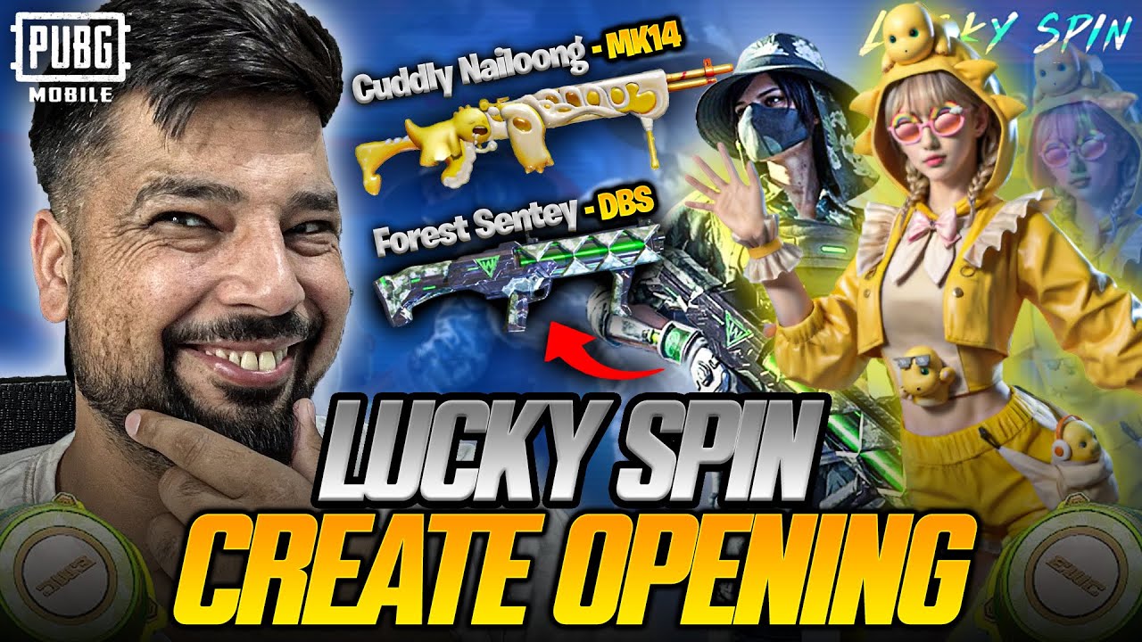 Luckiest MK14 Lucky Spin Crate Opening 🥵 | PUBG MOBILE