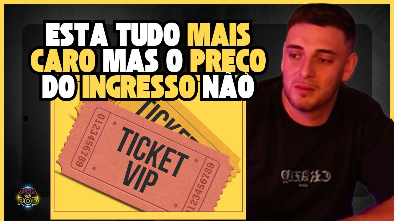O público não compra ingresso — e todo mundo quer cortesia...