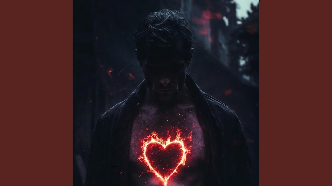 сердце горит