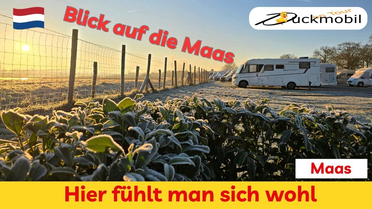 Wohnmobilstellplatz Papillon Maastricht - wunderschöne Lage mit top Infrastruktur