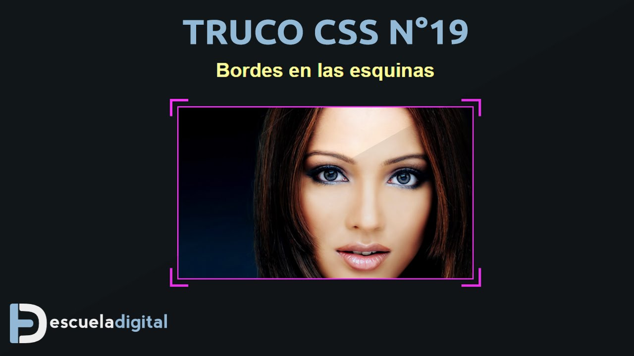 Trucos CSS (19) - Bordes solo en las esquinas