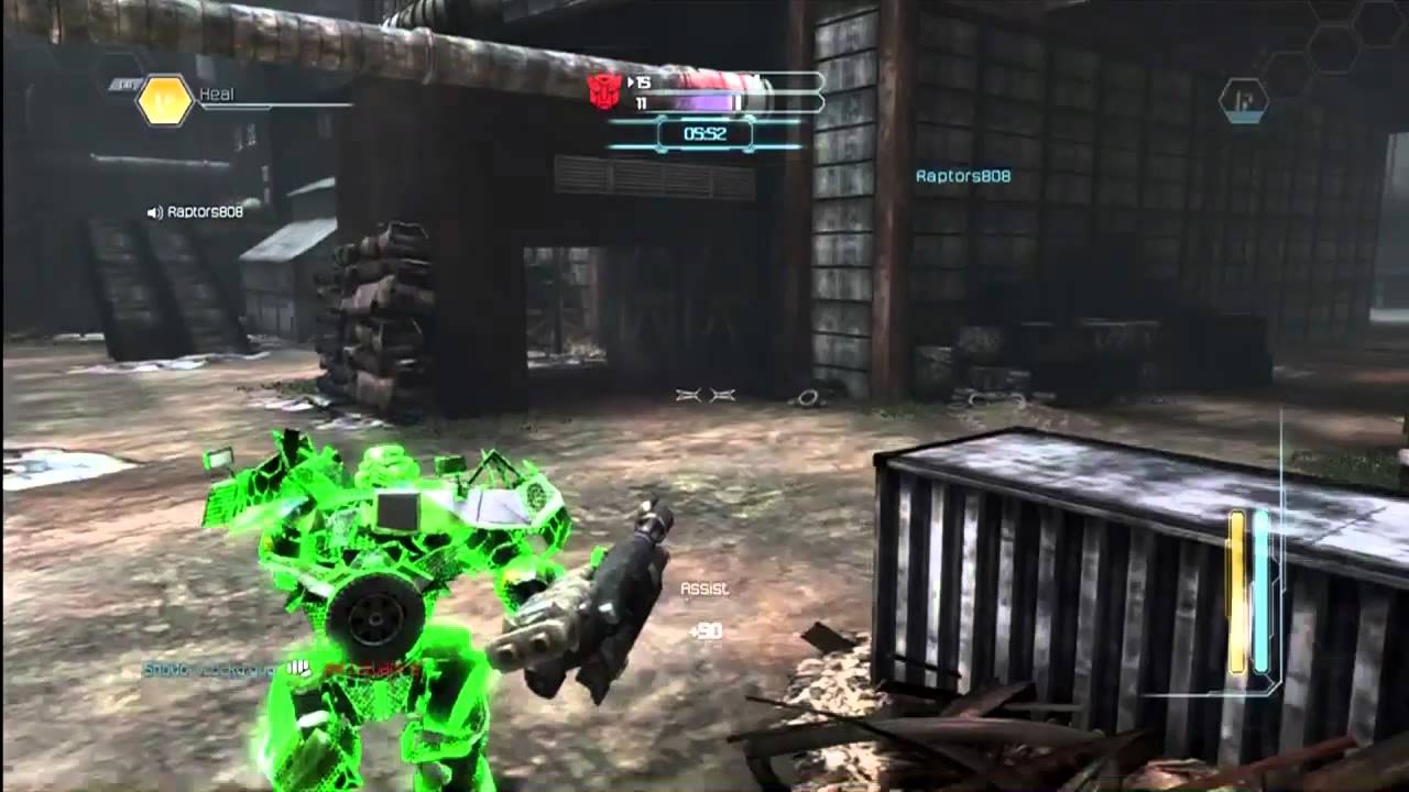 Commander Ratchet to the Rescue!  Transformers DOTM Multiplayer Gameplay Commentary