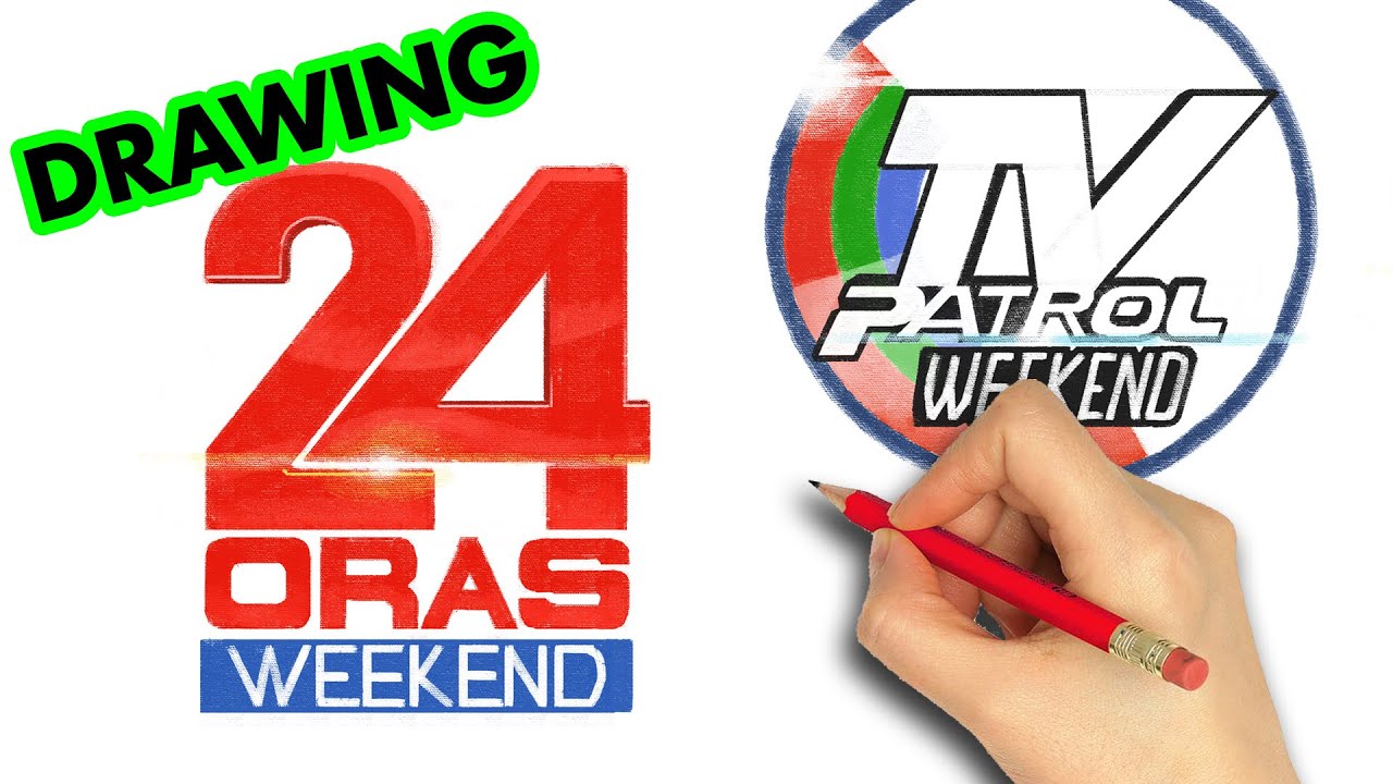 how to draw TV Patrol 24 Oras Weekend Logo | Art Therapy