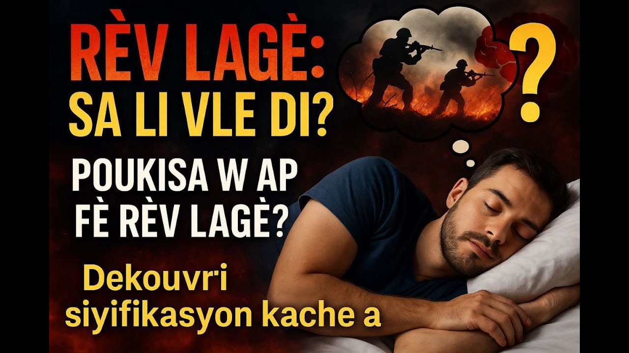R&egrave;v Lag&egrave;: kisa li vle di? kijan pouw konprann mesaj espirityel yo?