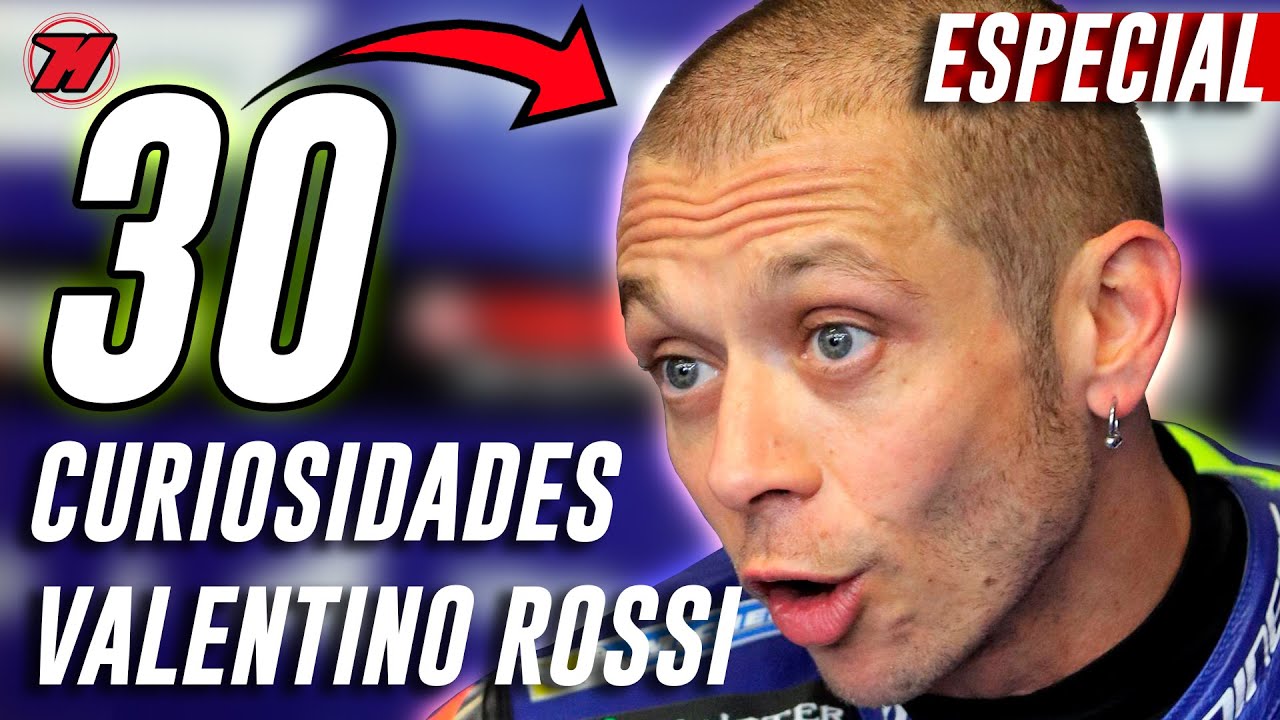 👅 VALENTINO ROSSI 🤯 30 CURIOSIDADES 👨‍⚕️ ¿Te sabías alguna? #46 🟡🔵