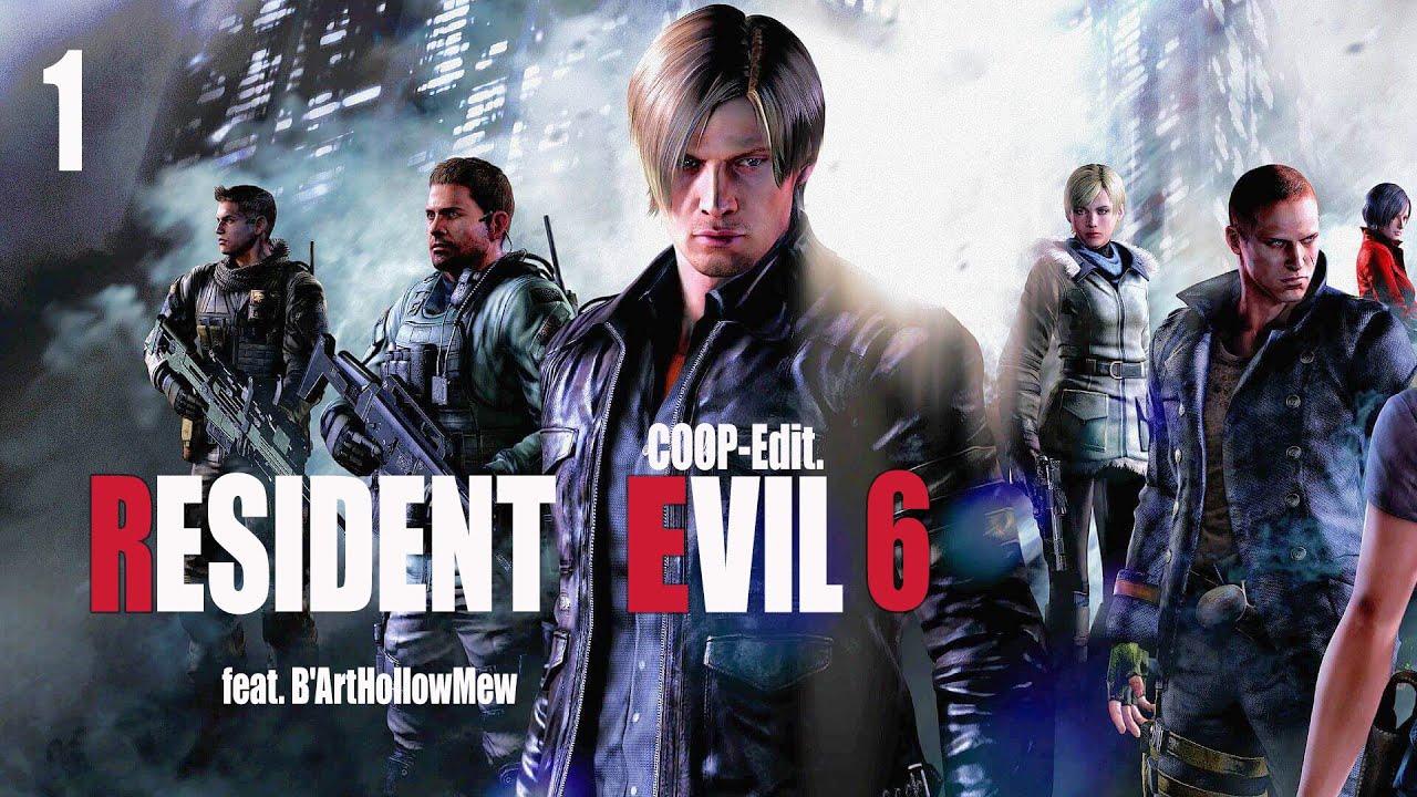 Resident Evil 6: Biohazard │ Кооператив ► СТРИМ 1