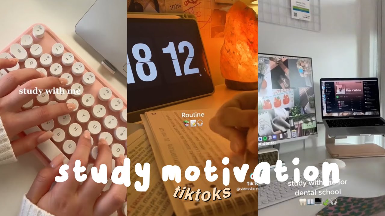 study motivation tiktok videos