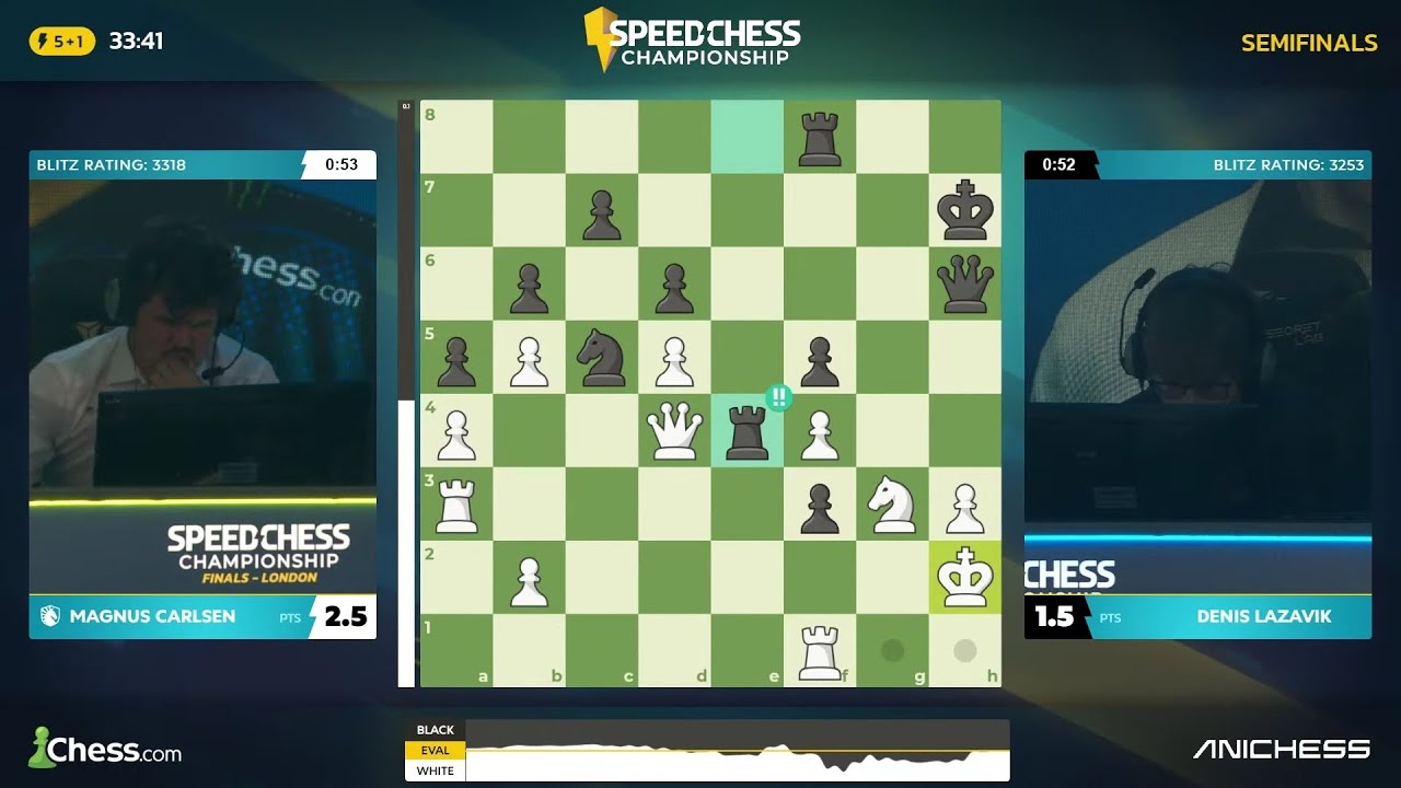 Denis Lazavik’s Brilliant Move Against Magnus Carlsen