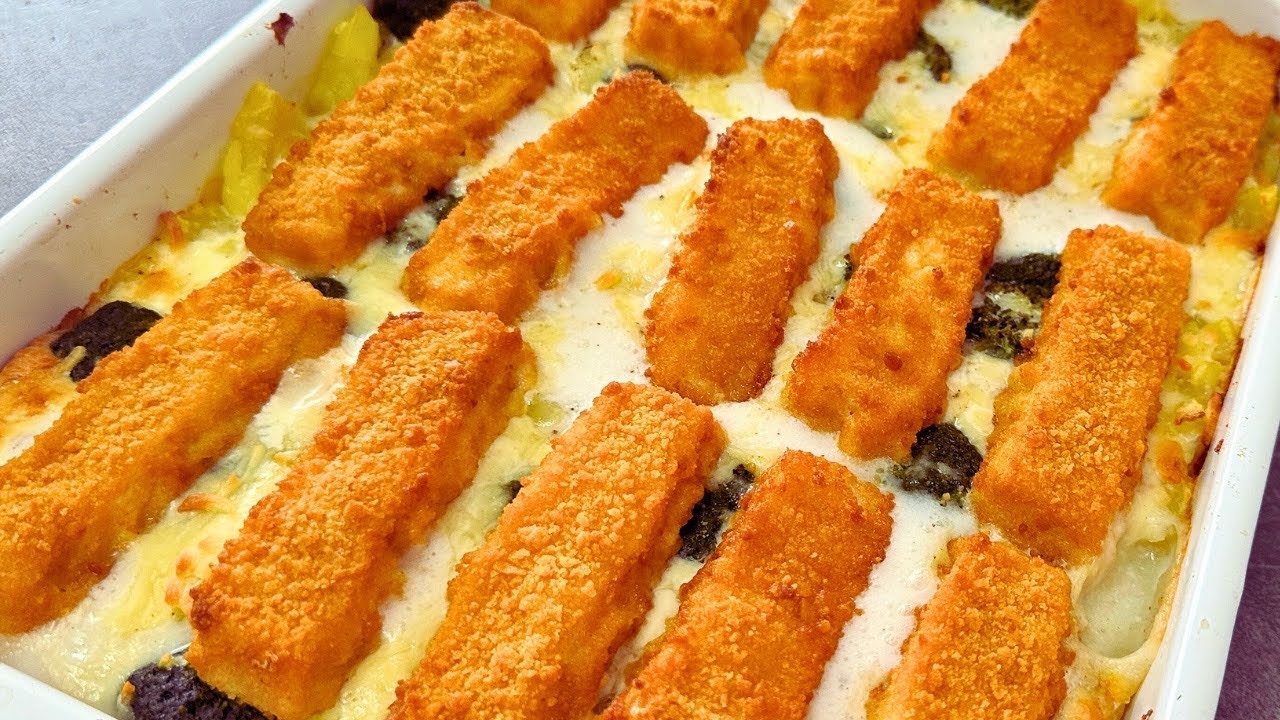 Fischst&auml;bchen-Auflauf f&uuml;r die ganze Familie &ndash; So geht's!