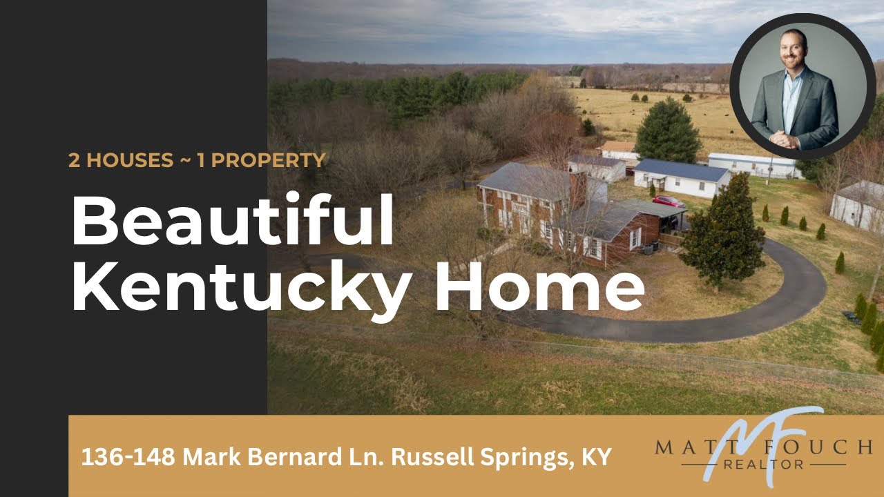 Beautiful Kentucky Home For Sale ~ Russell Springs, KY ~ 136 Mark Bernard Lane