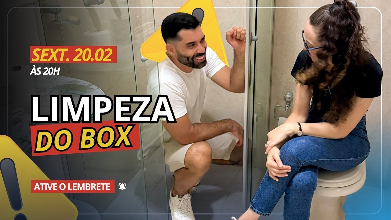 LIVE: Limpeza de box | 20/02 às 20h