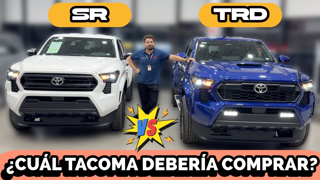 ¿CUÁL DEBERÍAS COMPRAR? ¿TACOMA TRD O SR? Te cuento las diferencias