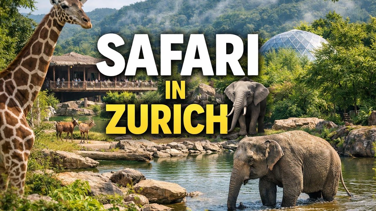 ⁠Why Everyone Loves Zurich Zoo ❤️🐘🦒🦏🦓#please_subscribe_my_channel #vlogs 