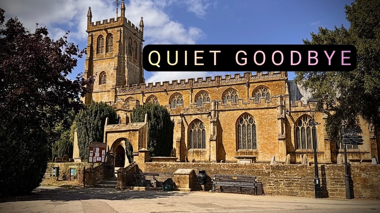 Cozy Somerset Church Walk in England - A Quiet Goodbye (4K, No Talking)